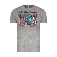 Western Let All That You Do Be Done In Love With G Vintage Tee | Teevron