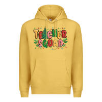 Antique Gold teacher squad Premium Hoodie - MaliasSmallBusiness