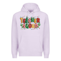 Lilac teacher squad Premium Hoodie - MaliasSmallBusiness