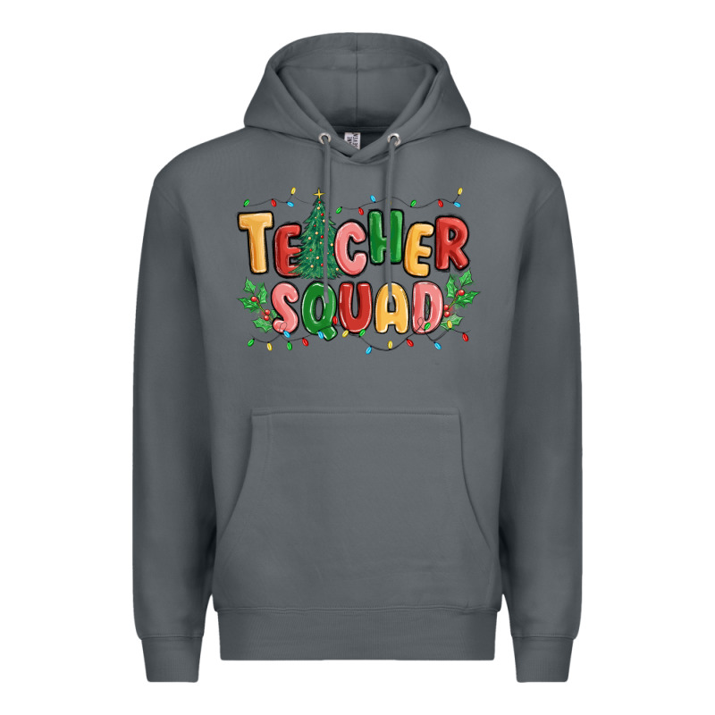 Teacher Squad Premium Hoodie by MaliasSmallBusiness | Teevron