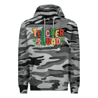 Slate Camo teacher squad Premium Hoodie - MaliasSmallBusiness