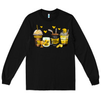 Black ice hockey coffee cups Long Sleeve Tee - Zillion Design Studio