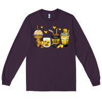 Plum ice hockey coffee cups Long Sleeve Tee - Zillion Design Studio