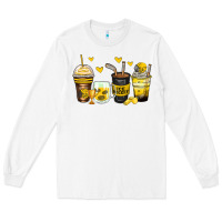White ice hockey coffee cups Long Sleeve Tee - Zillion Design Studio