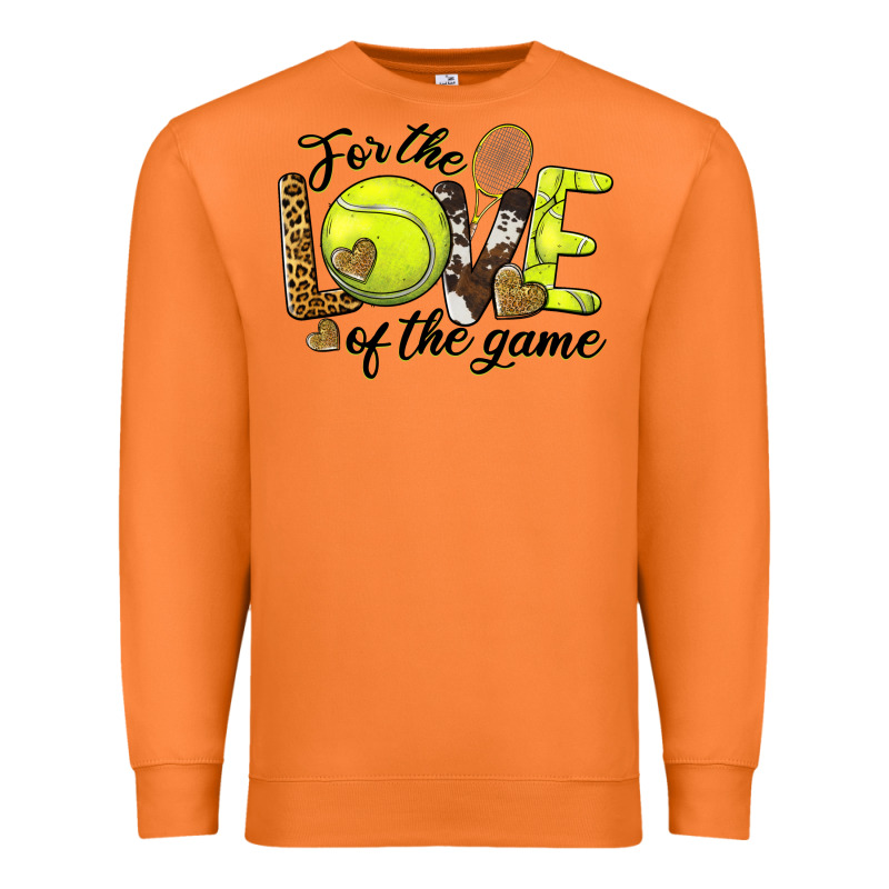 For The Love Of The Game Tennis Premium Sweatshirt by BarkalooDesign | Teevron