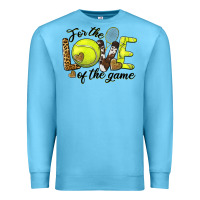 Ocean Blue for the love of the game tennis Premium Sweatshirt - BarkalooDesign
