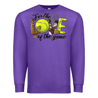Purple for the love of the game tennis Premium Sweatshirt - BarkalooDesign