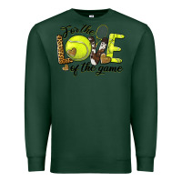 Sports Green for the love of the game tennis Premium Sweatshirt - BarkalooDesign