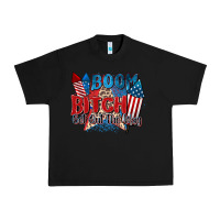 Black boom bitch get out the way Urban Heavy Tee - Zillion Design Studio