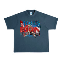 Midnight Navy boom bitch get out the way Urban Heavy Tee - Zillion Design Studio