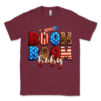Burgundy Boom boom baby Classic Tee - Neo Western