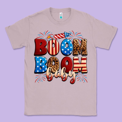 Boom Boom Baby Classic Tee Designed By Neo Western