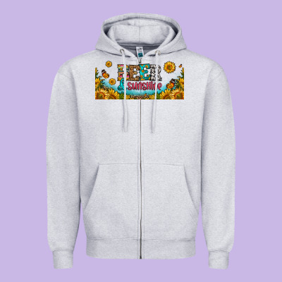Beer And Sunshine 16oz Libbey Cup Zipper Hoodie Designed By Hra Design Shop