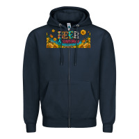 Navy beer and sunshine 16oz libbey cup Zipper Hoodie - HRA Design Shop
