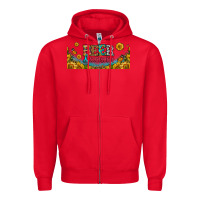 Red beer and sunshine 16oz libbey cup Zipper Hoodie - HRA Design Shop