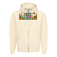 Sandshell beer and sunshine 16oz libbey cup Zipper Hoodie - HRA Design Shop