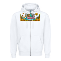 White beer and sunshine 16oz libbey cup Zipper Hoodie - HRA Design Shop