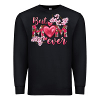 Black best mom ever Premium Sweatshirt - NancyCooperArtShop