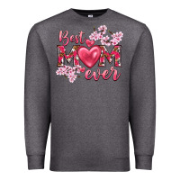 Charcoal Heather best mom ever Premium Sweatshirt - NancyCooperArtShop