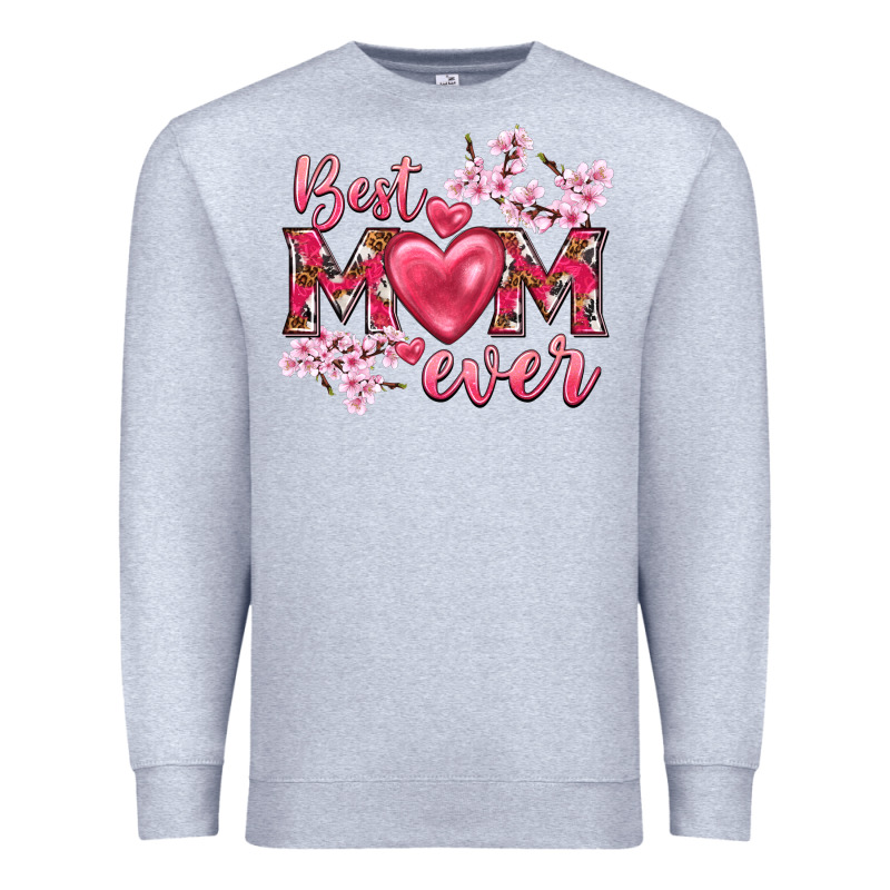 Best Mom Ever Premium Sweatshirt by NancyCooperArtShop | Teevron