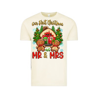 Vintage Arctic our first christmas as mr and mrs Vintage Tee - Zillion Design Studio