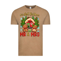 Vintage Coffee our first christmas as mr and mrs Vintage Tee - Zillion Design Studio