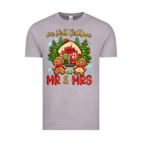Vintage Zinc our first christmas as mr and mrs Vintage Tee - Zillion Design Studio