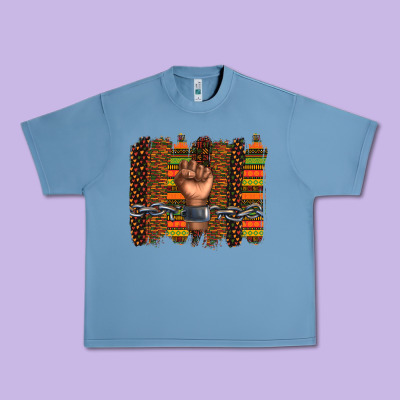 Urban Heavy Tee black history brushstroke