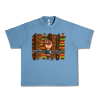 Pebble Blue black history brushstroke Urban Heavy Tee - texasbilliewilder