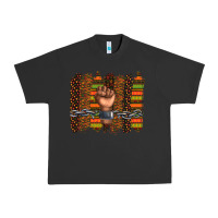 Pigment Black black history brushstroke Urban Heavy Tee - texasbilliewilder