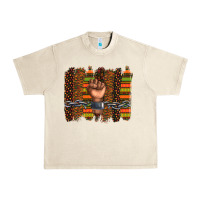 Sandshell black history brushstroke Urban Heavy Tee - texasbilliewilder
