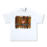 White black history brushstroke Urban Heavy Tee - texasbilliewilder