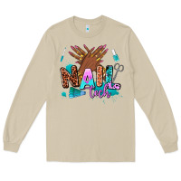 Mushroom nail tech Long Sleeve Tee - AdoDesignShop