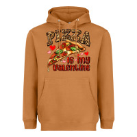 Meerkat pizza is my valentine Heavyweight Hoodie - AdoDesignShop