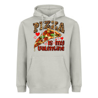 Moon Dust pizza is my valentine Heavyweight Hoodie - AdoDesignShop