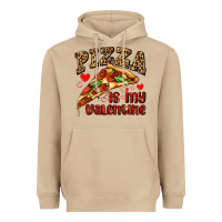 Mushroom pizza is my valentine Heavyweight Hoodie - AdoDesignShop