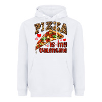 White pizza is my valentine Heavyweight Hoodie - AdoDesignShop