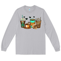 Moon Dust skeleton coffee cups Long Sleeve Tee - Zillion Design Studio