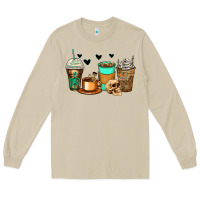 Mushroom skeleton coffee cups Long Sleeve Tee - Zillion Design Studio