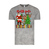 Cloud Rock north pole reindeer farm Vintage Tee - Zillion Design Studio