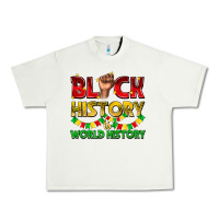 Pistachio black history is world history Urban Heavy Tee - texasbilliewilder