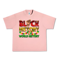 Black History Is World History Urban Heavy Tee | Teevron