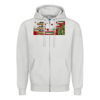 Dove Grey always chingona 16oz libbey cup Zipper Hoodie - HRA Design Shop