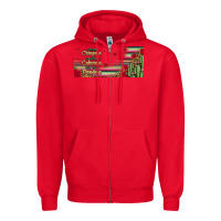 Red always chingona 16oz libbey cup Zipper Hoodie - HRA Design Shop