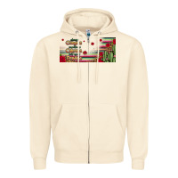 Sandshell always chingona 16oz libbey cup Zipper Hoodie - HRA Design Shop
