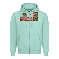 Seafoam always chingona 16oz libbey cup Zipper Hoodie - HRA Design Shop