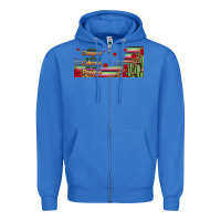 True Royal always chingona 16oz libbey cup Zipper Hoodie - HRA Design Shop