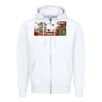 White always chingona 16oz libbey cup Zipper Hoodie - HRA Design Shop