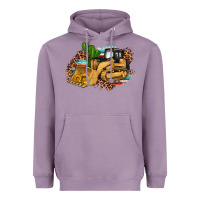 Lavender bulldozer leopard cactus sunflower Heavyweight Hoodie - Artiststas