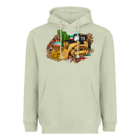 Matcha bulldozer leopard cactus sunflower Heavyweight Hoodie - Artiststas